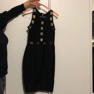 Black bandage dress